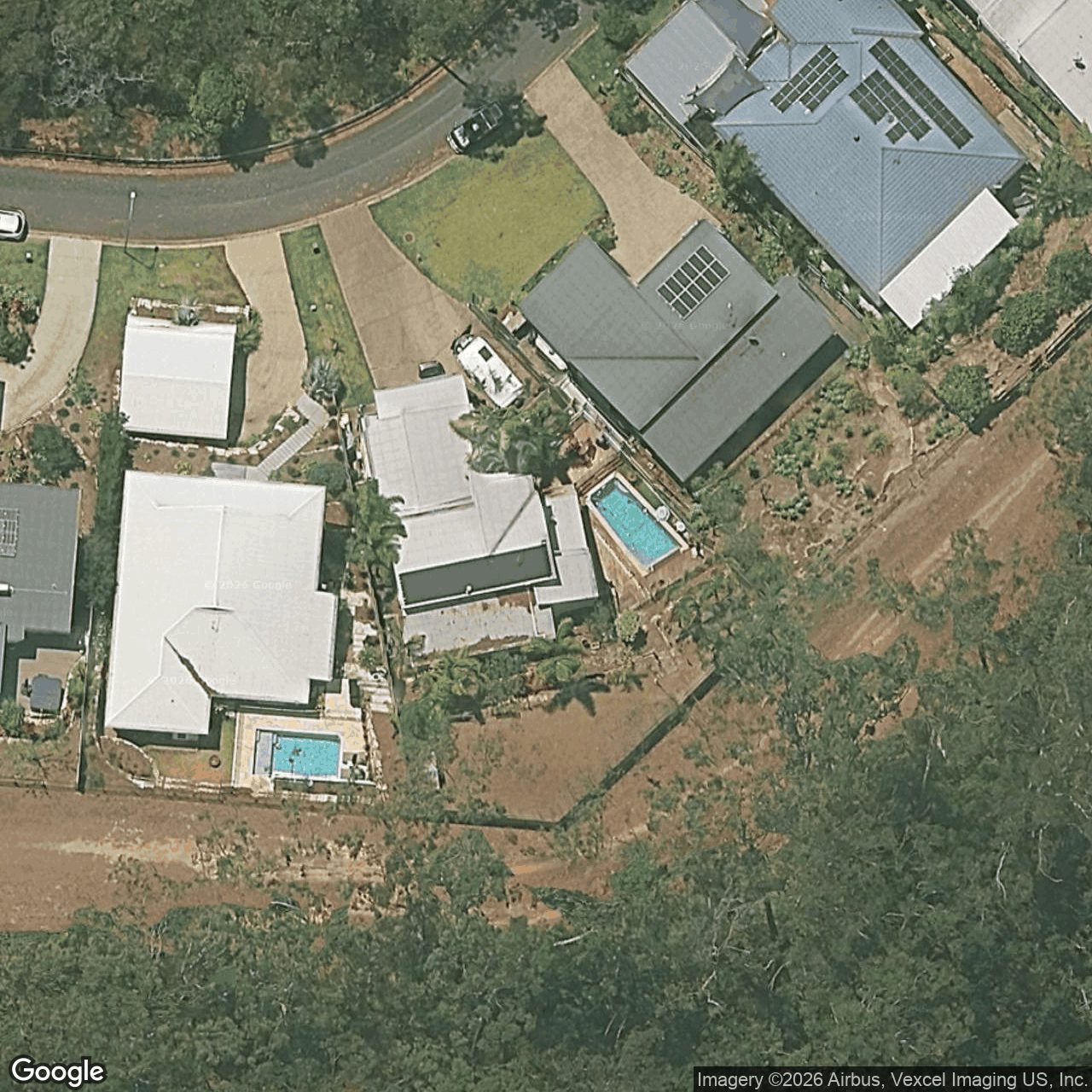 Aerial view of 37 Sawtell Drive, Currumbin Waters QLD 4223