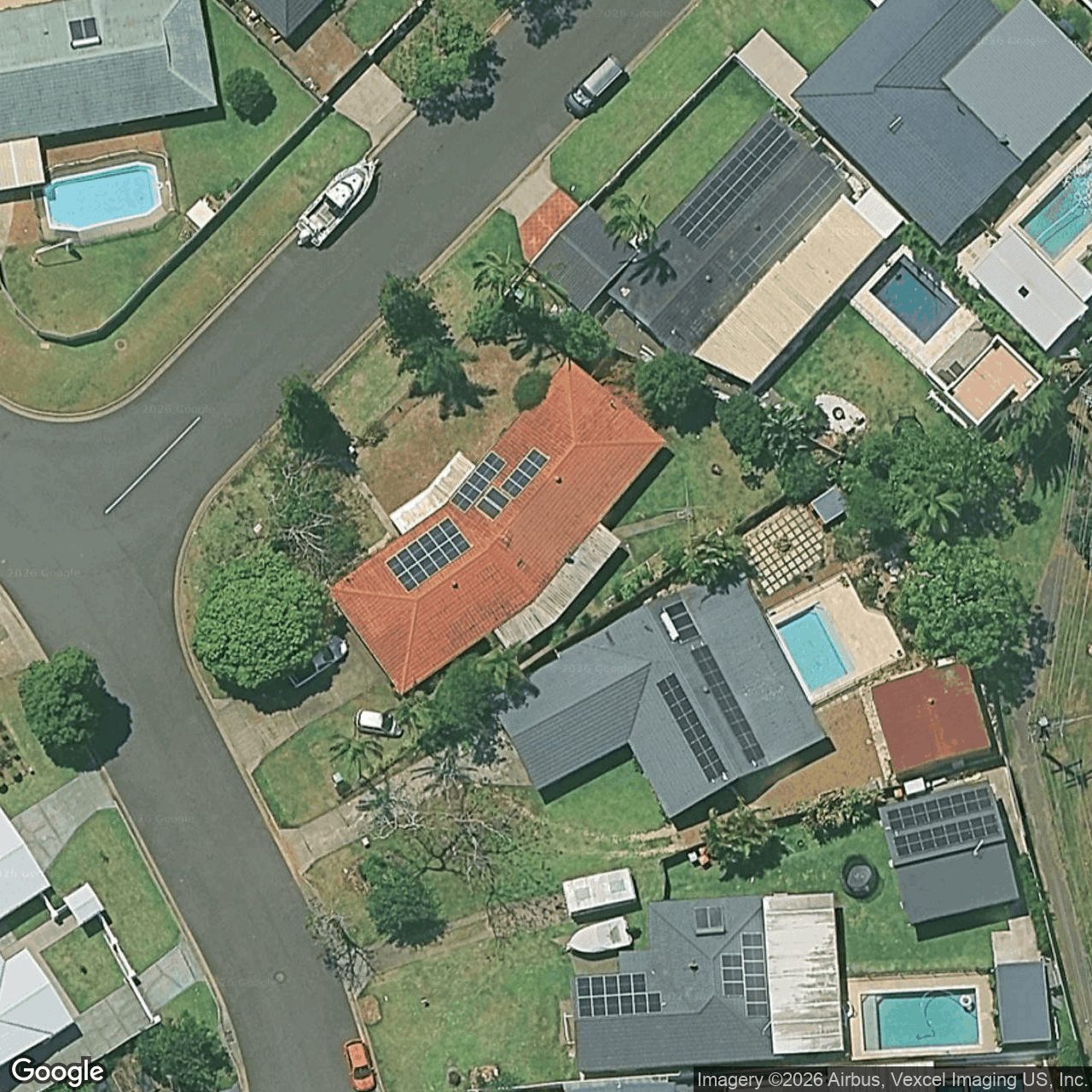 Aerial view of 16 Drumfish Drive, Currumbin Waters QLD 4223