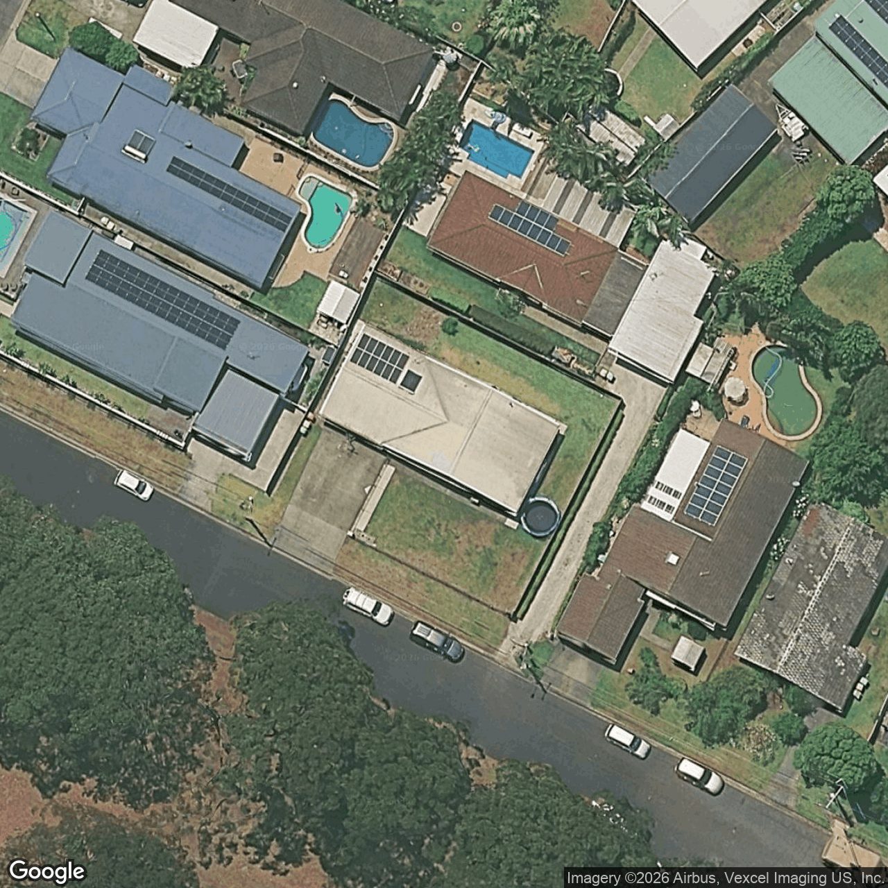 Aerial view of 8 Noojee Street, Currumbin Waters QLD 4223