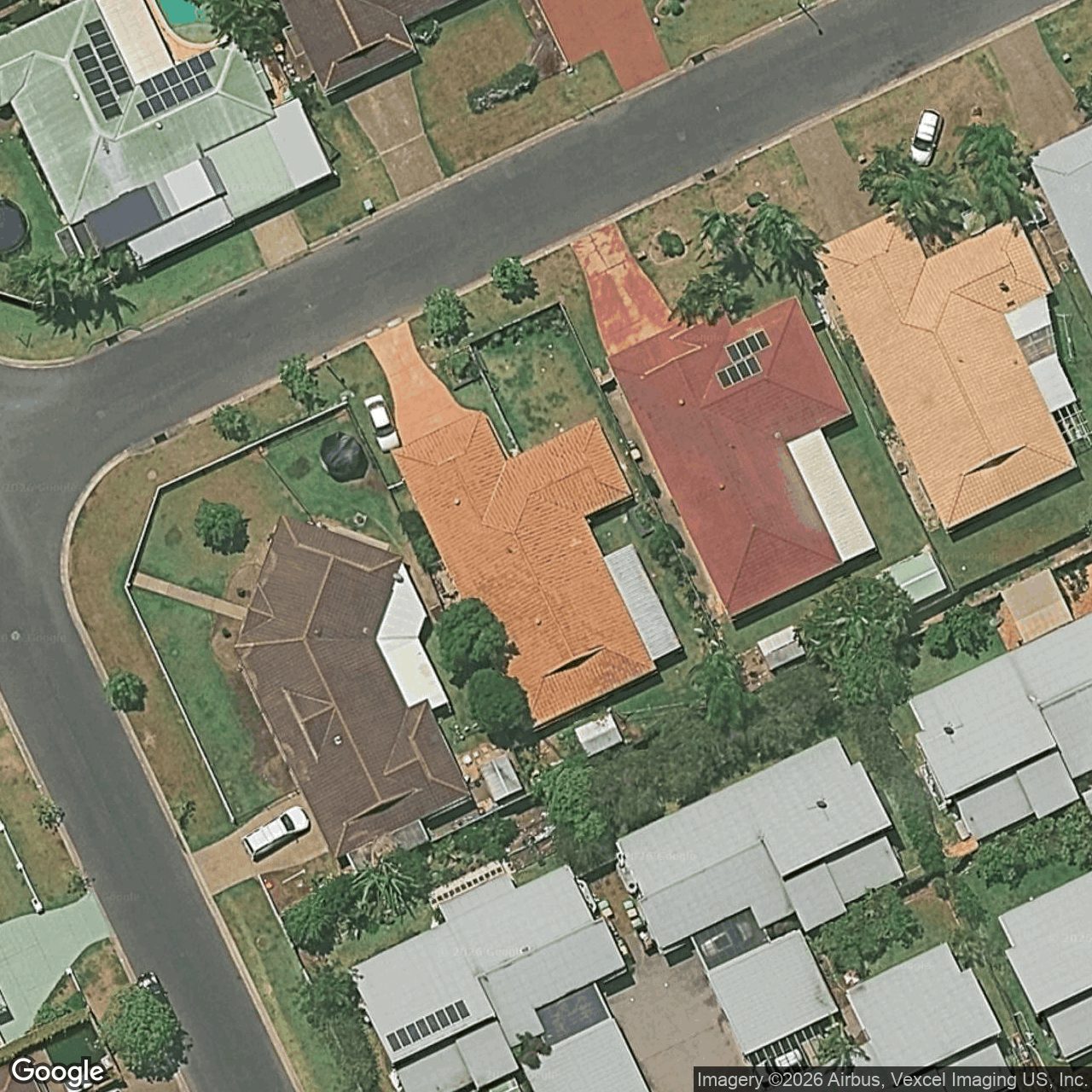 Aerial view of 3 Chippendale Crescent, Currumbin Waters QLD 4223