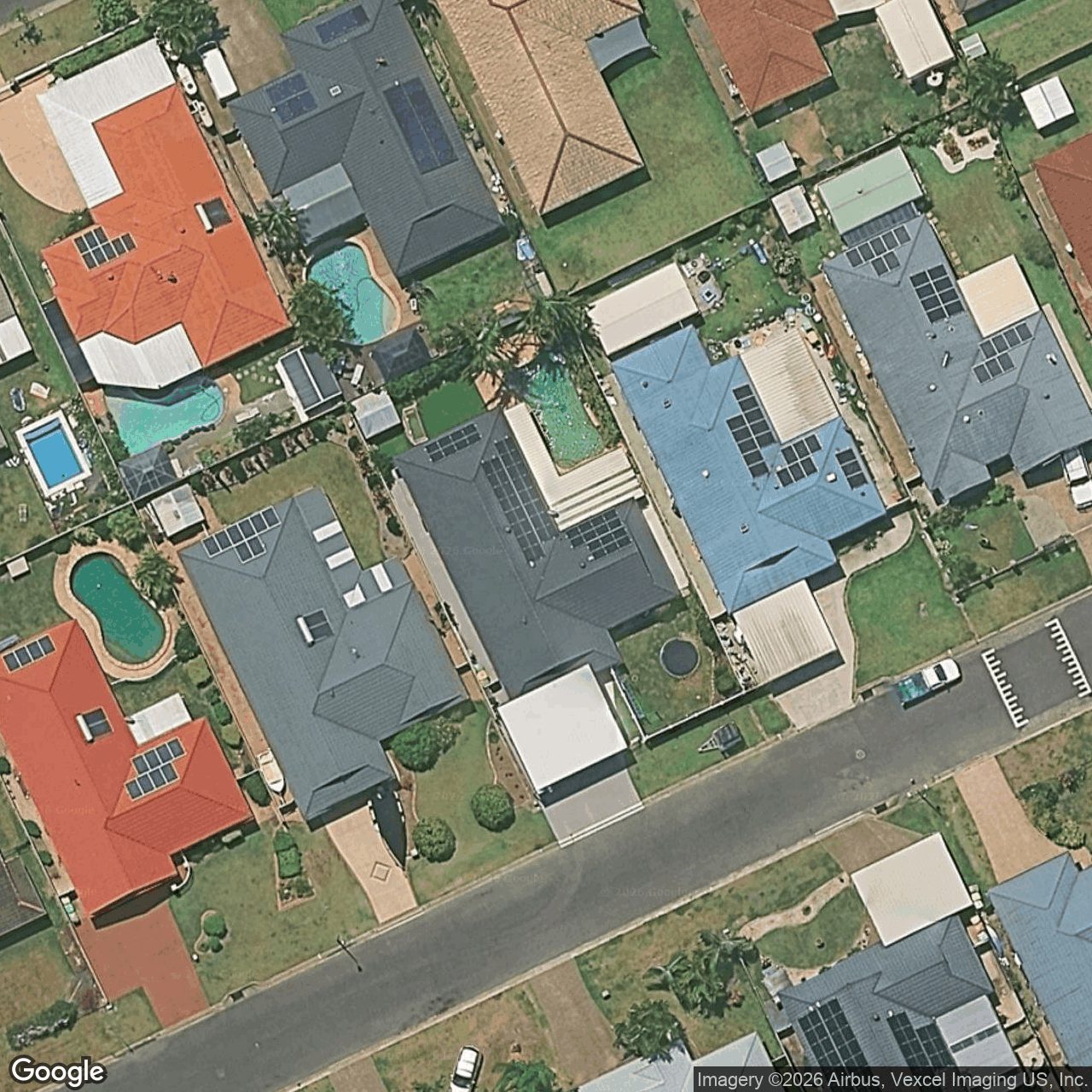 Aerial view of 10 Chippendale Crescent, Currumbin Waters QLD 4223