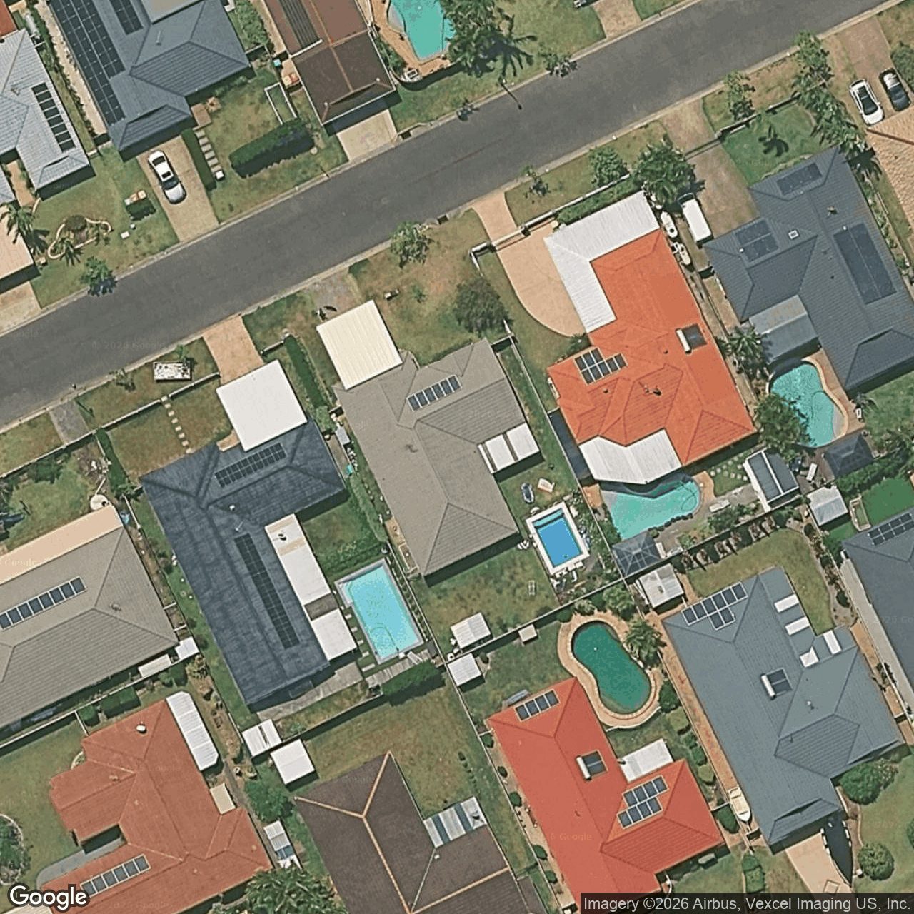 Aerial view of 40 Chippendale Crescent, Currumbin Waters QLD 4223