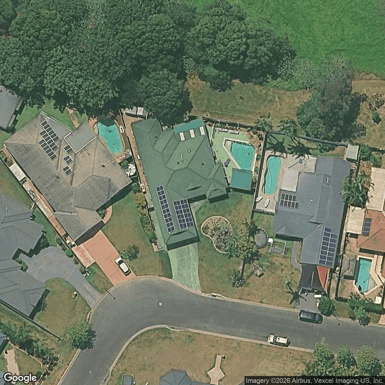 Aerial view of 58 Cannon Drive, Currumbin Waters QLD 4223
