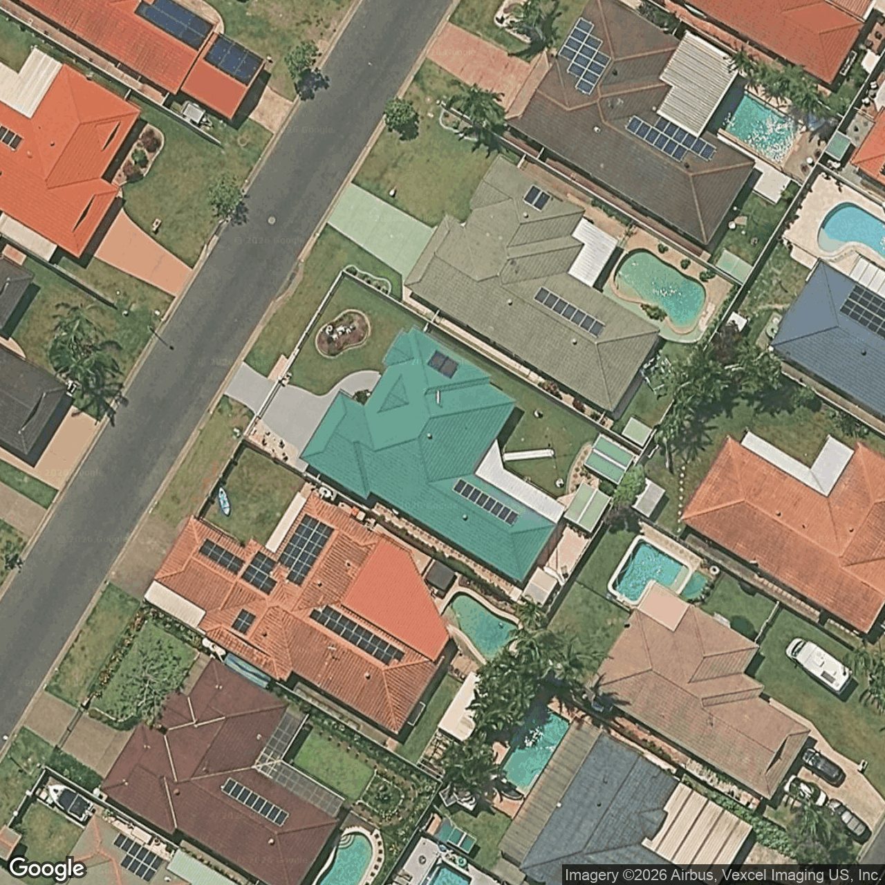 Aerial view of 37 Cannon Drive, Currumbin Waters QLD 4223