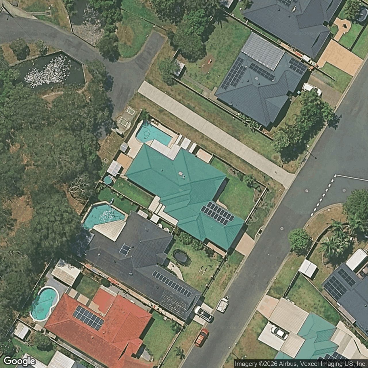 Aerial view of 24 Cannon Drive, Currumbin Waters QLD 4223