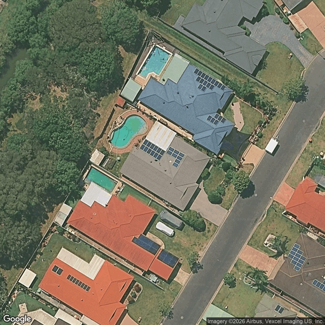 Aerial view of 50 Cannon Drive, Currumbin Waters QLD 4223
