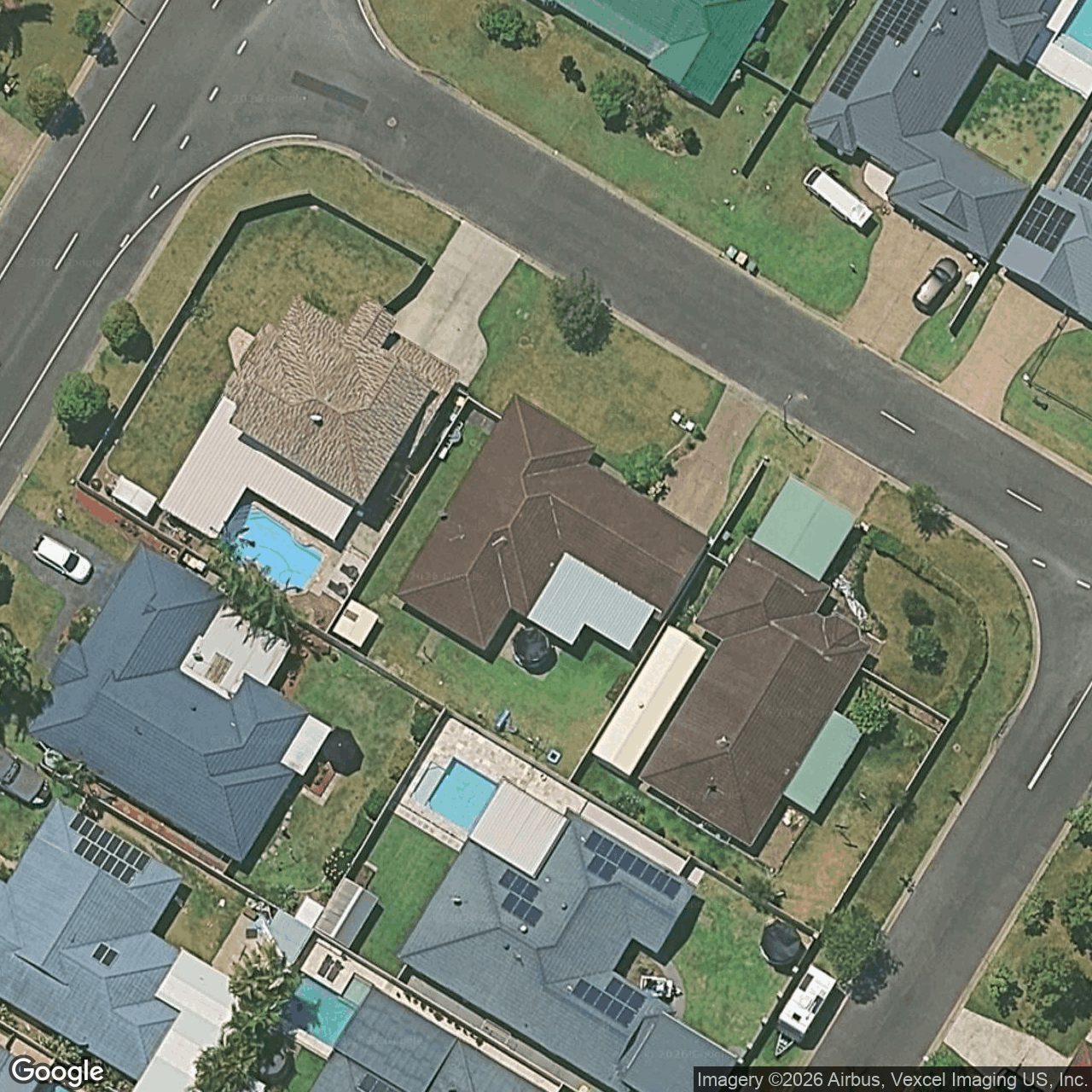Aerial view of 3 Mollys Place, Currumbin Waters QLD 4223