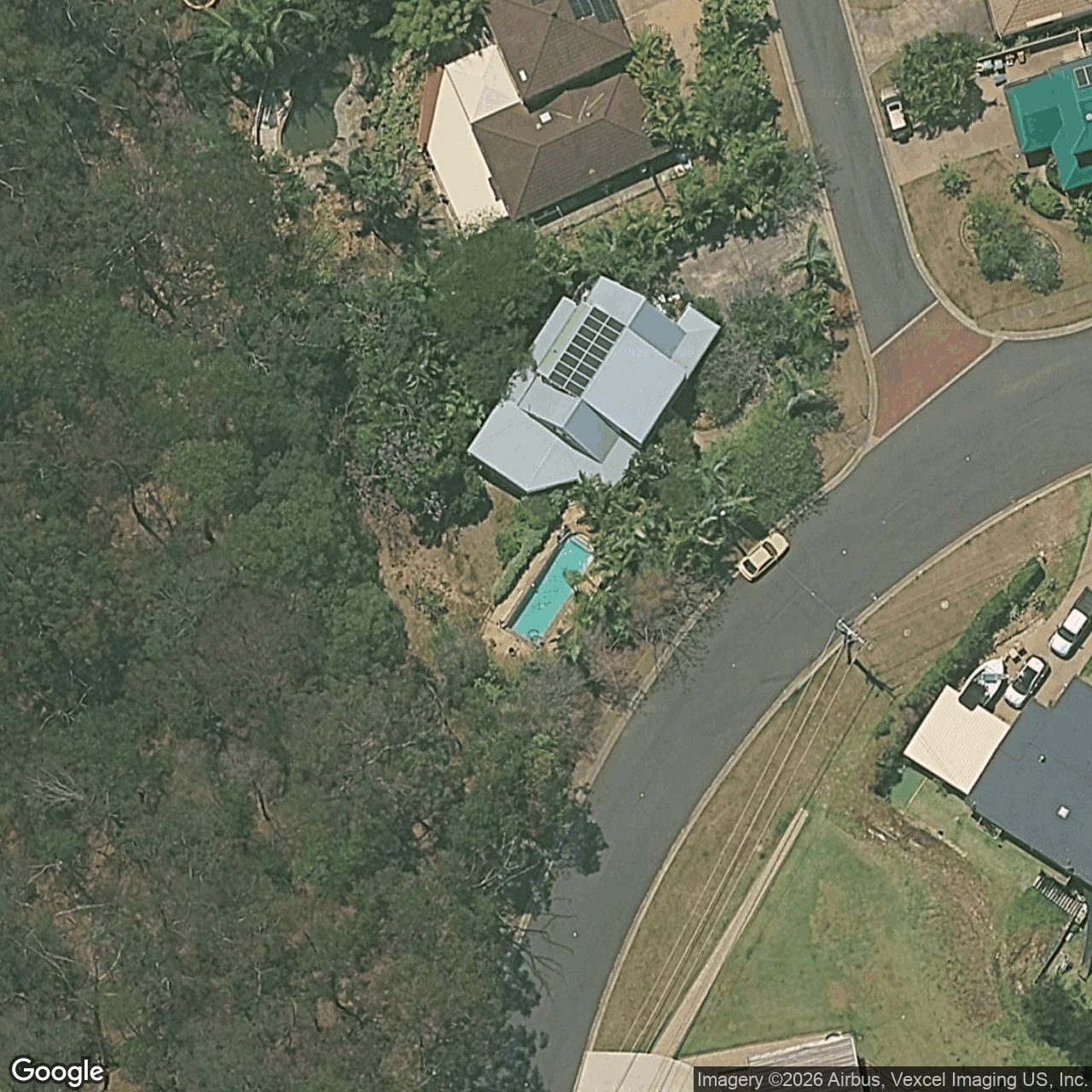Aerial view of 2 Marilyn Court, Currumbin Waters QLD 4223