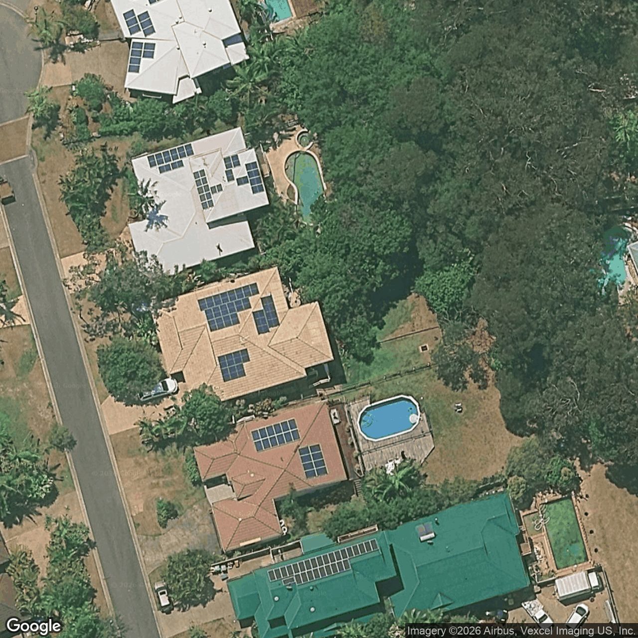Aerial view of 5 Marilyn Court, Currumbin Waters QLD 4223
