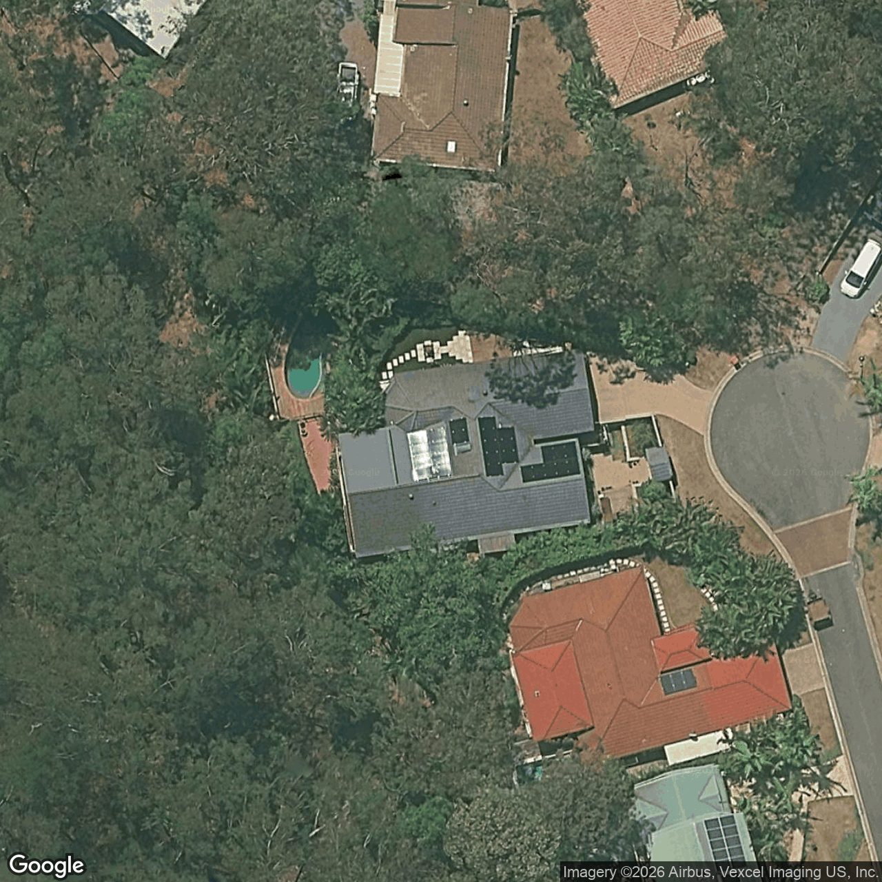 Aerial view of 10 Marilyn Court, Currumbin Waters QLD 4223