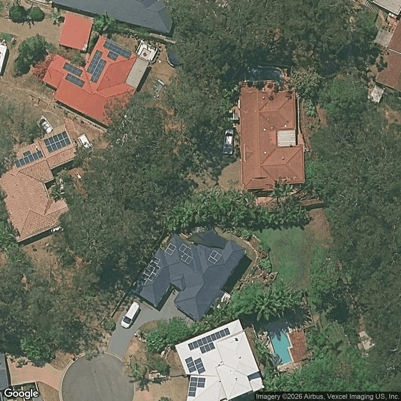 Aerial view of 13 Marilyn Court, Currumbin Waters QLD 4223
