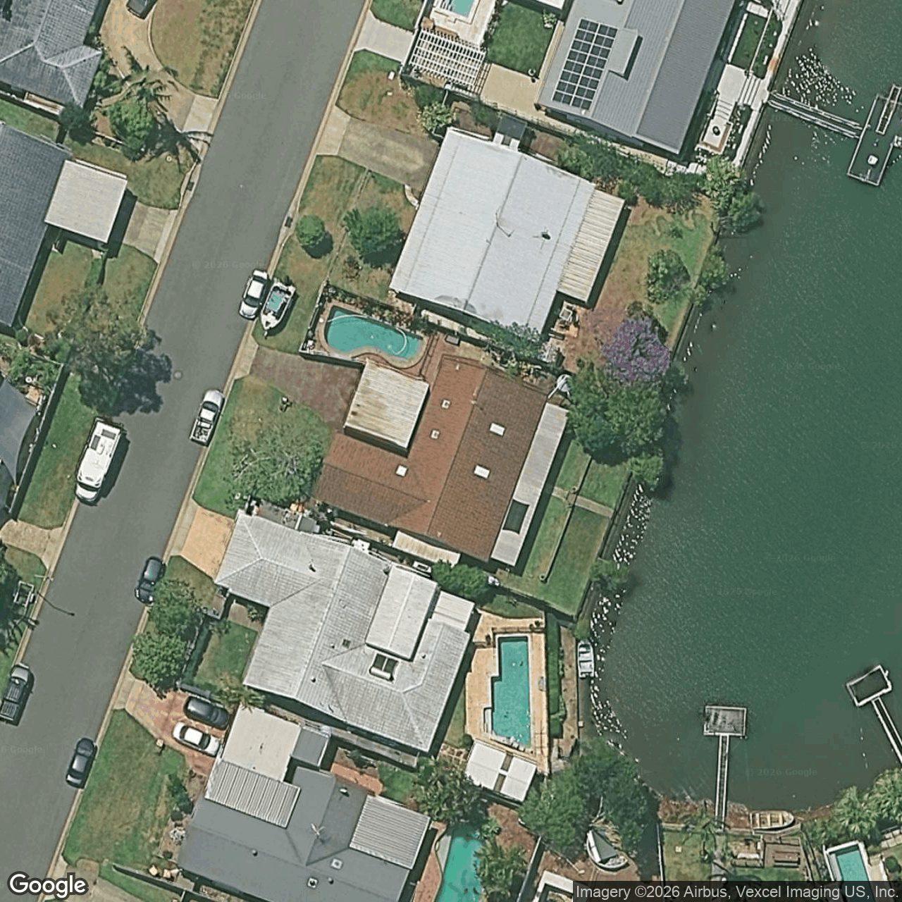 Aerial view of 9 Westari Court, Currumbin Waters QLD 4223