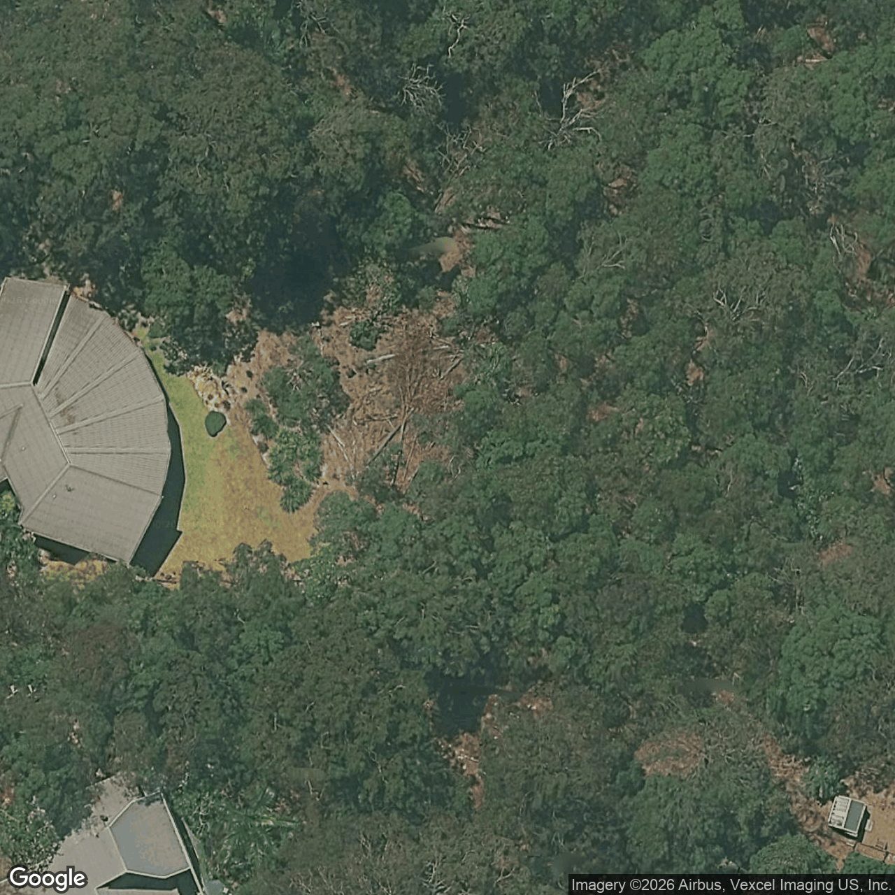 Aerial view of 106 Simpsons Road, Currumbin Waters QLD 4223