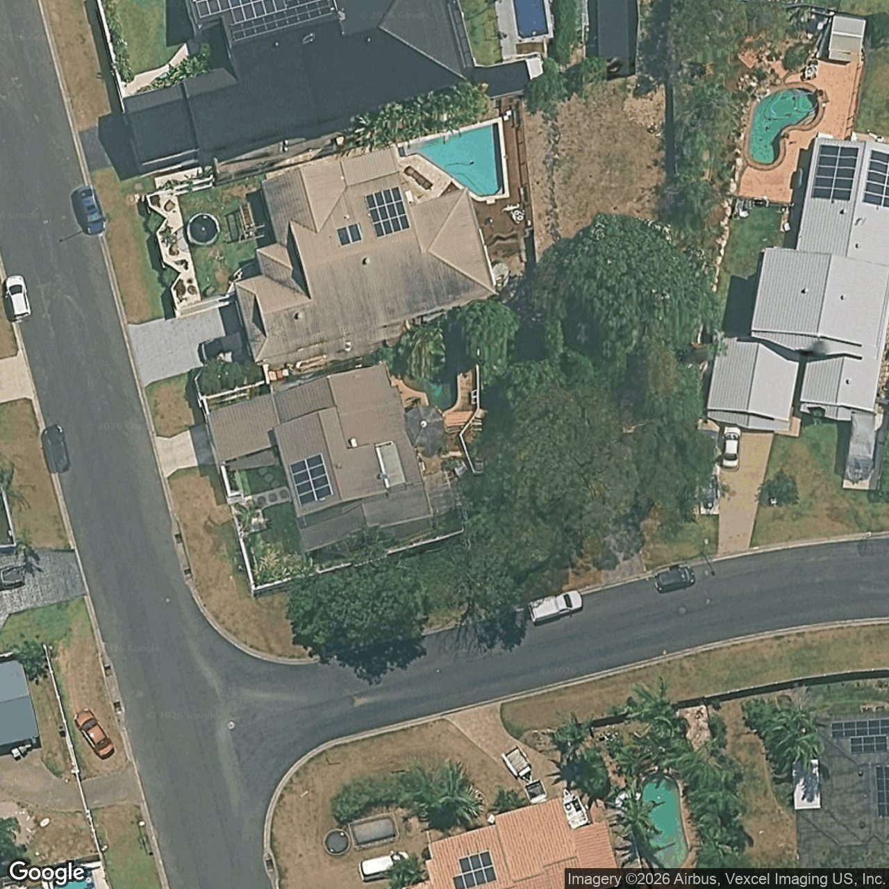 Aerial view of 34 Jarrahdale Drive, Elanora QLD 4221