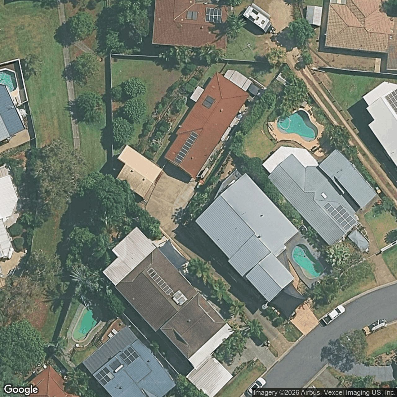 Aerial view of 8 Serafini Court, Elanora QLD 4221
