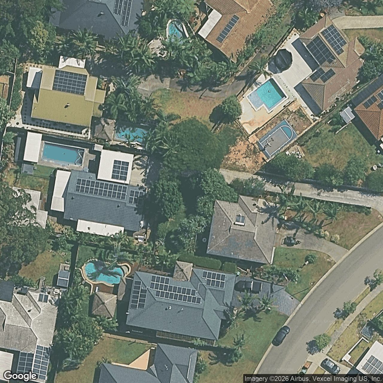 Aerial view of 22 Rees Court, Elanora QLD 4221