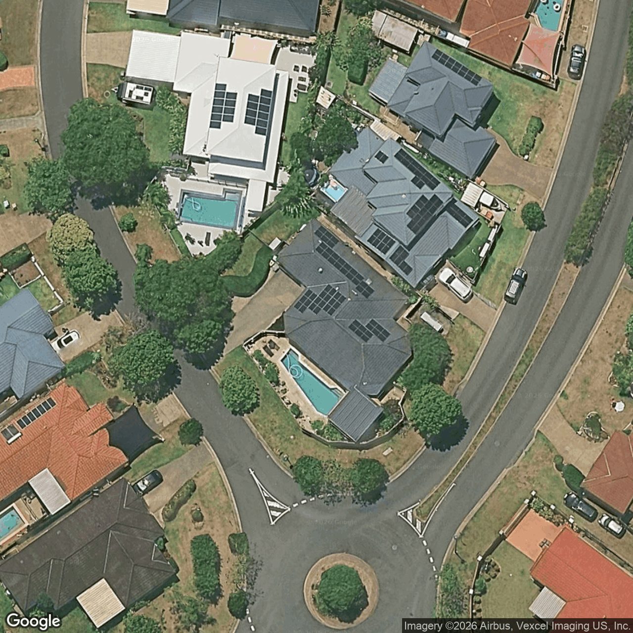 Aerial view of 101 Casuarina Drive, Elanora QLD 4221