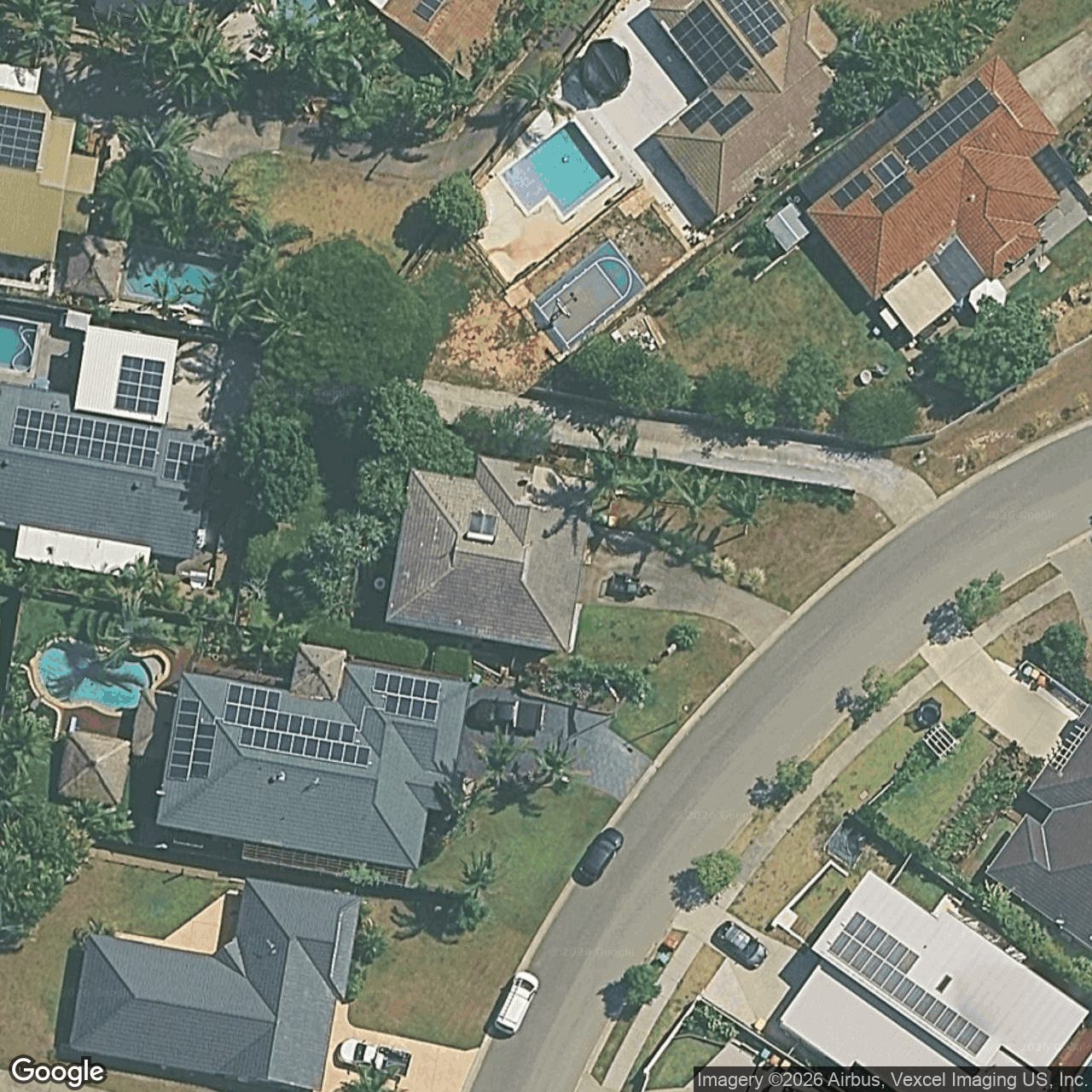 Aerial view of 20 Rees Court, Elanora QLD 4221