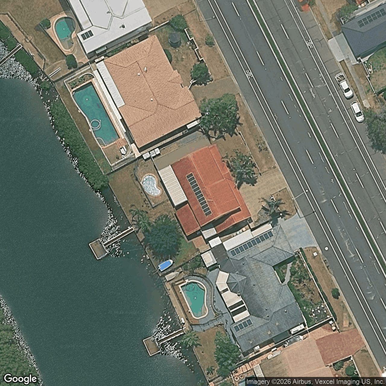 Aerial view of 240 Nineteenth Avenue, Elanora QLD 4221