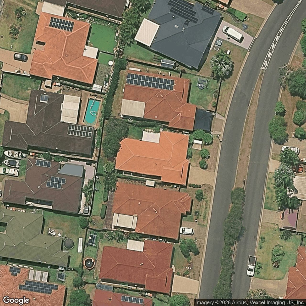 Aerial view of 79 Casuarina Drive, Elanora QLD 4221