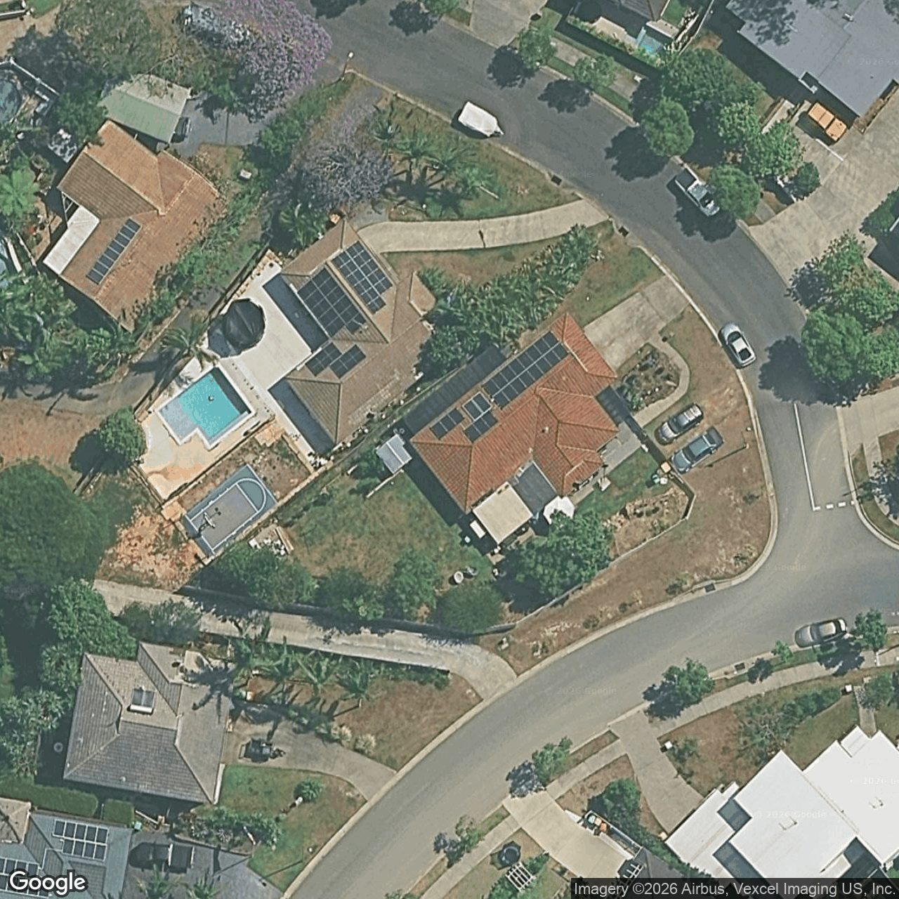 Aerial view of 24 Rees Court, Elanora QLD 4221