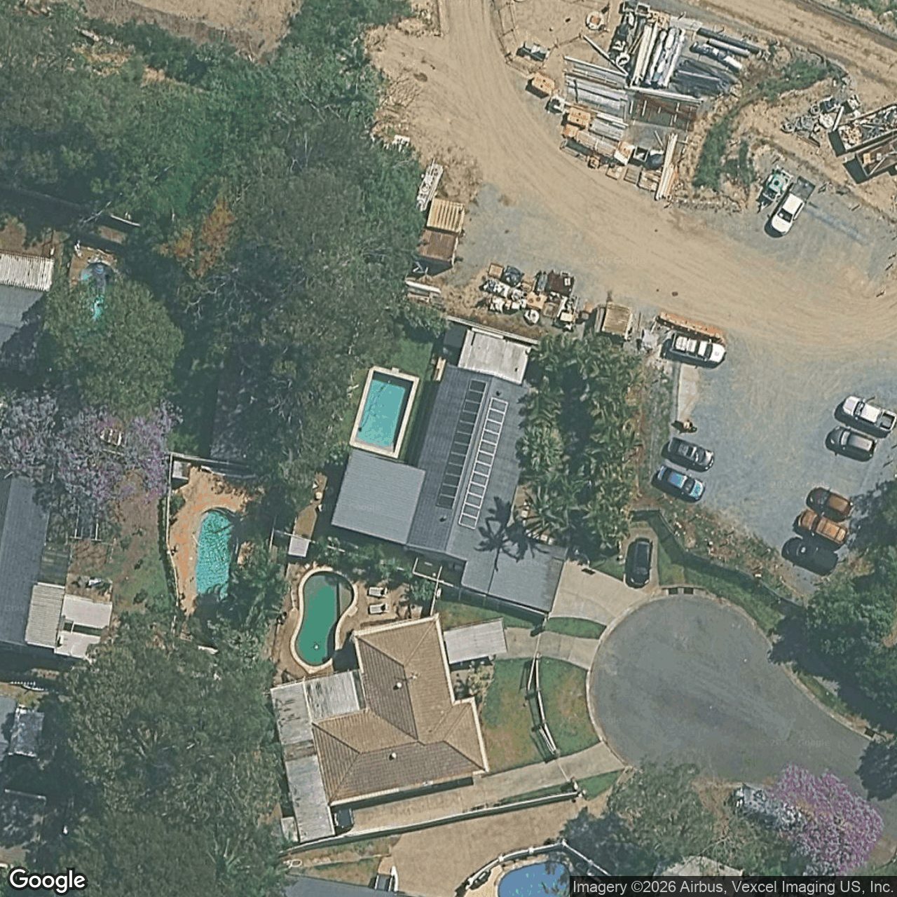 Aerial view of 36 Rees Court, Elanora QLD 4221