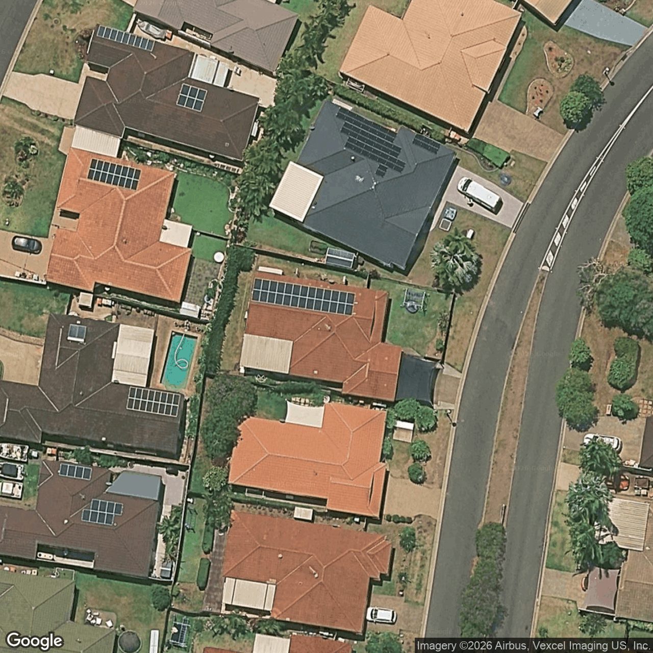 Aerial view of 77 Casuarina Drive, Elanora QLD 4221