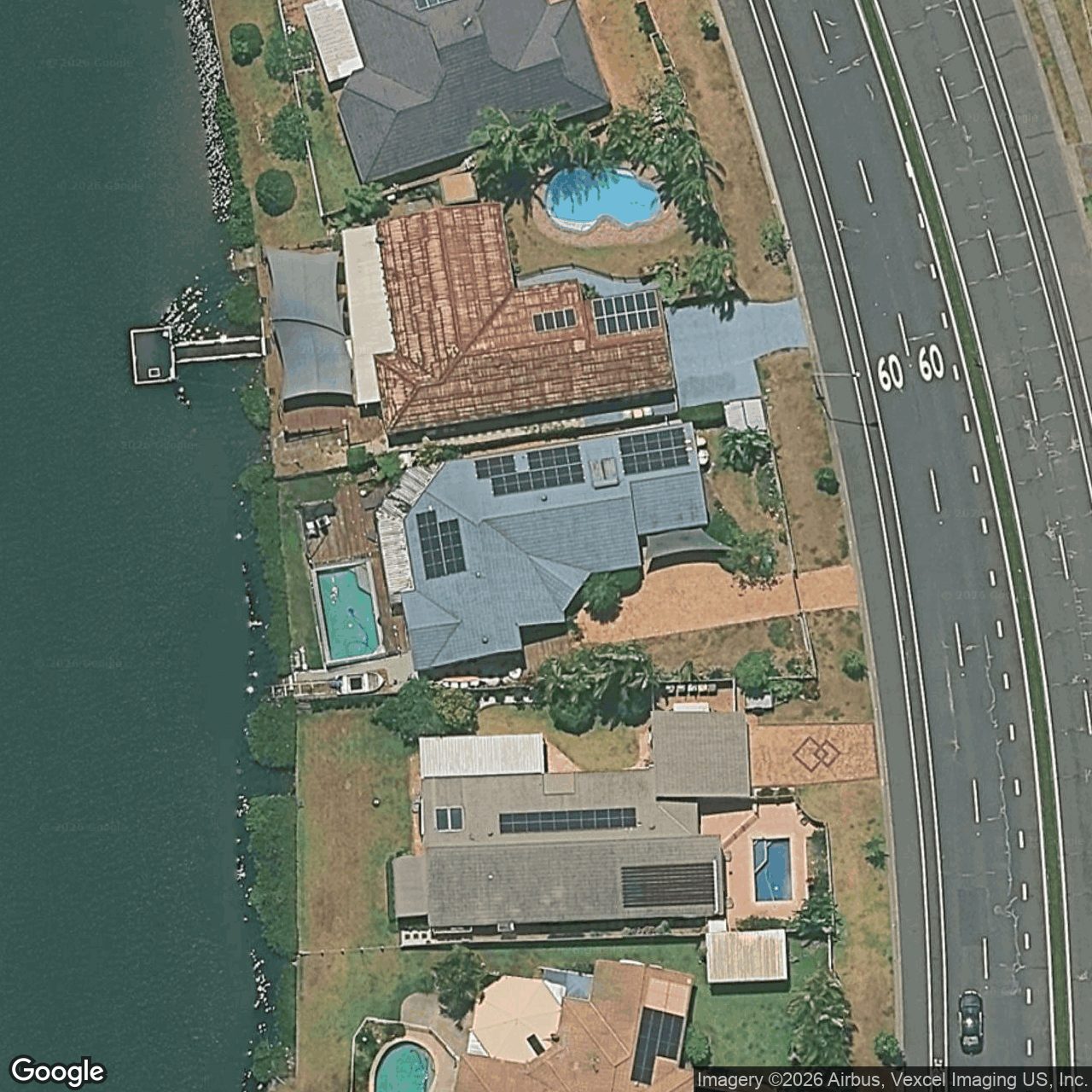 Aerial view of 250 Nineteenth Avenue, Elanora QLD 4221