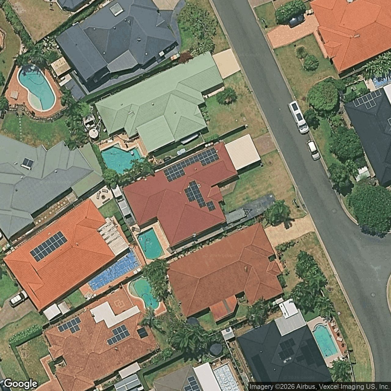 Aerial view of 7 Baekea Drive, Elanora QLD 4221