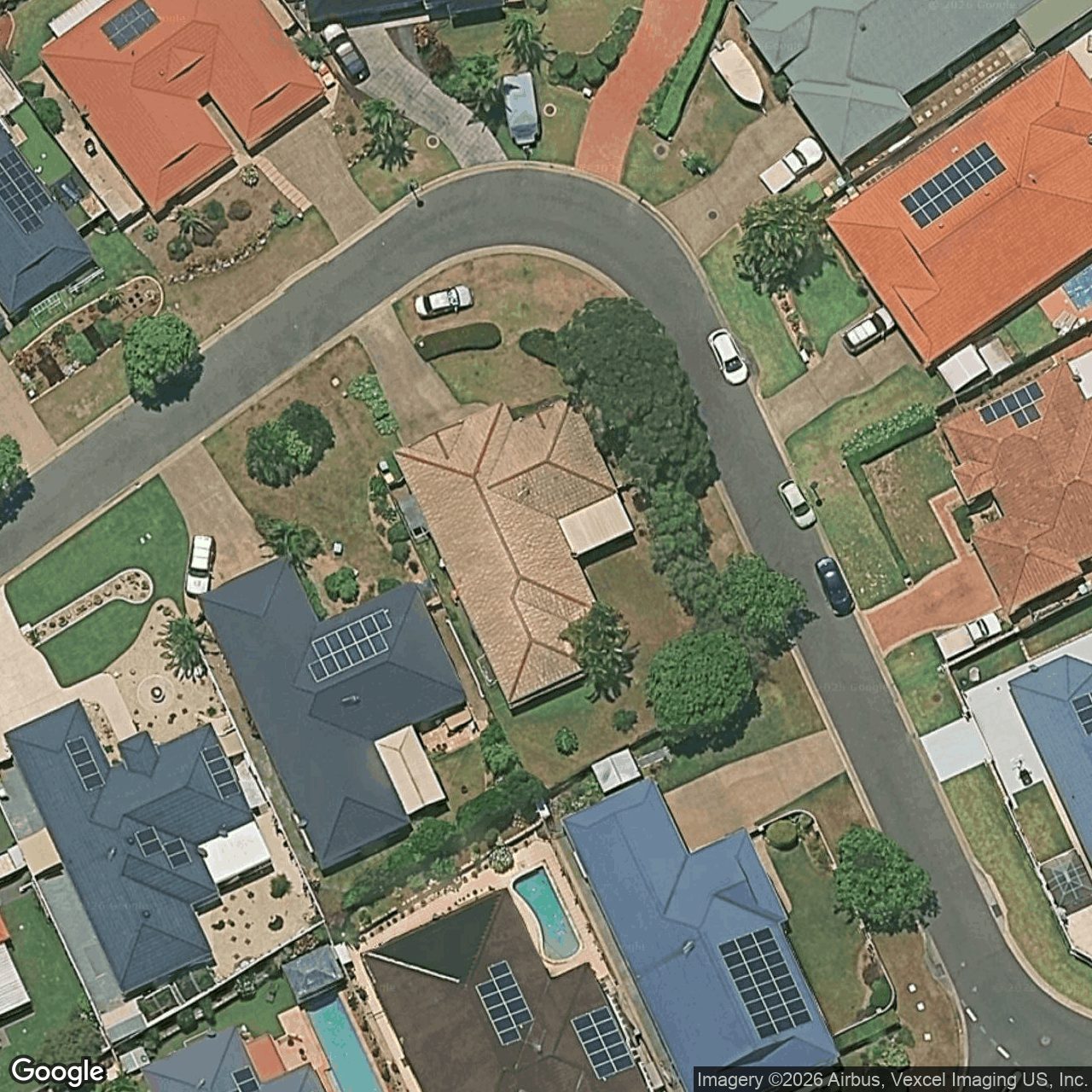 Aerial view of 39 Baekea Drive, Elanora QLD 4221