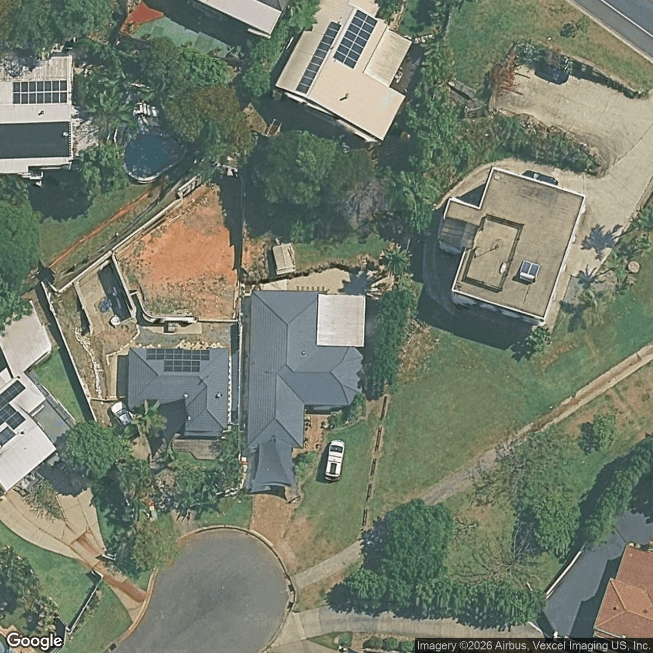Aerial view of 18 Capano Court, Elanora QLD 4221