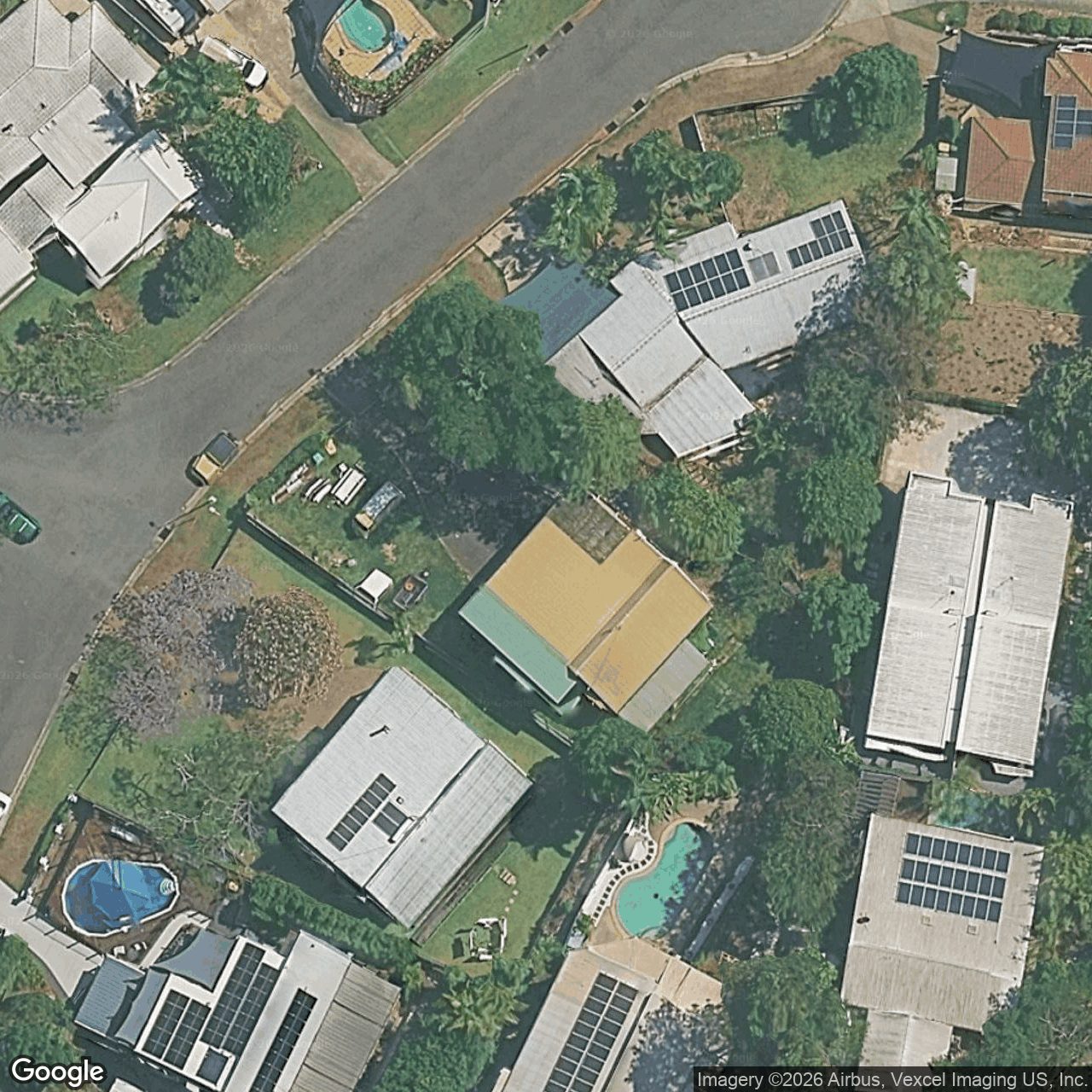 Aerial view of 23 Capano Court, Elanora QLD 4221