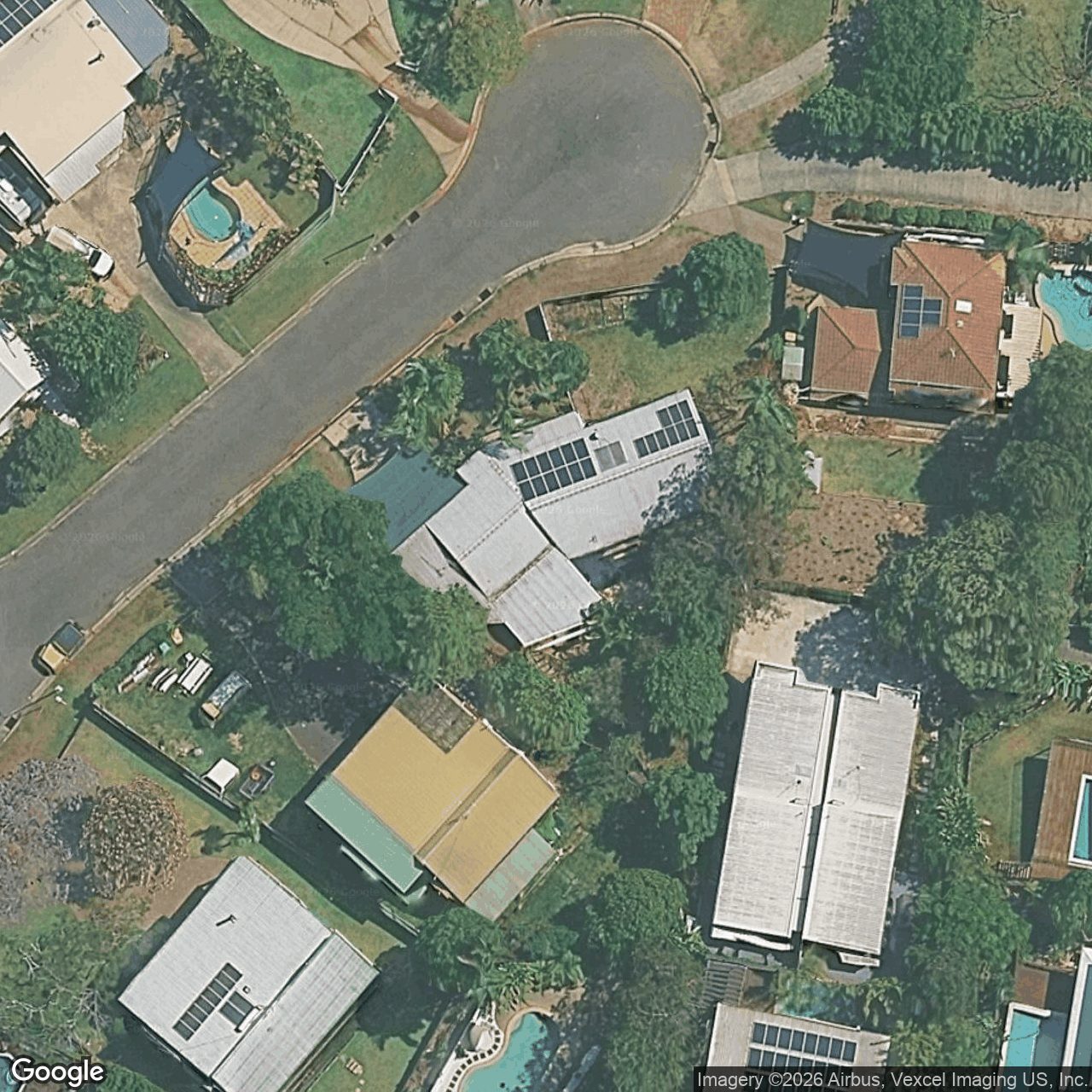 Aerial view of 25 Capano Court, Elanora QLD 4221
