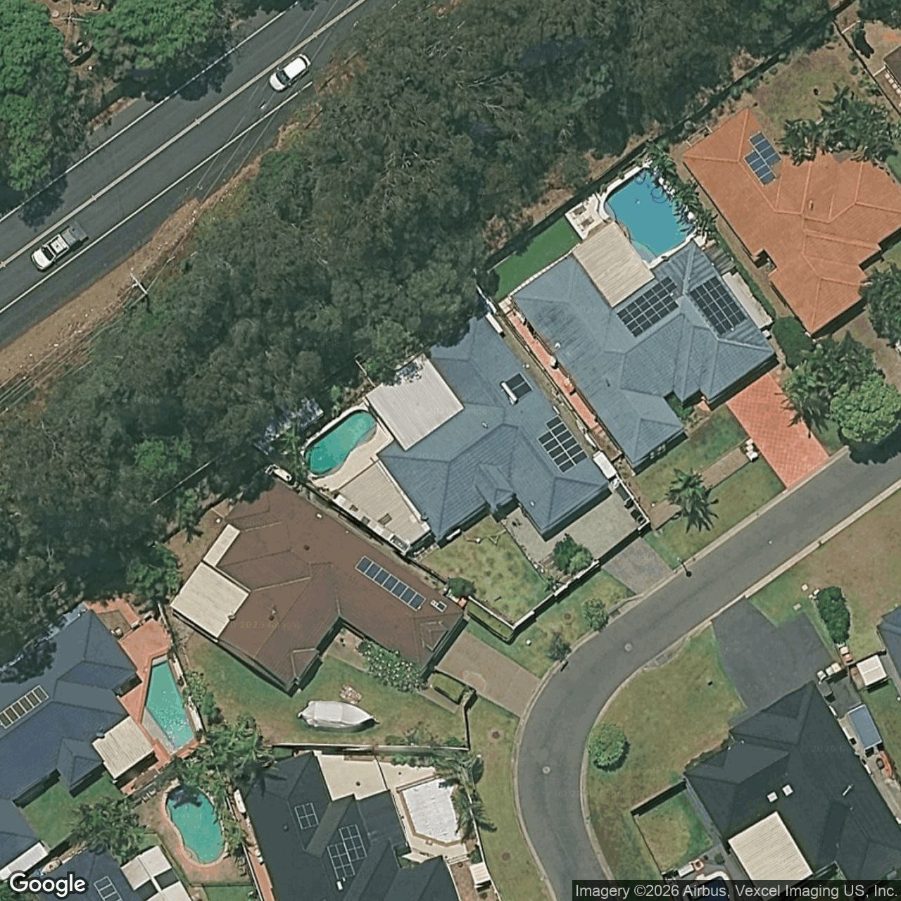Aerial view of 44 Baekea Drive, Elanora QLD 4221