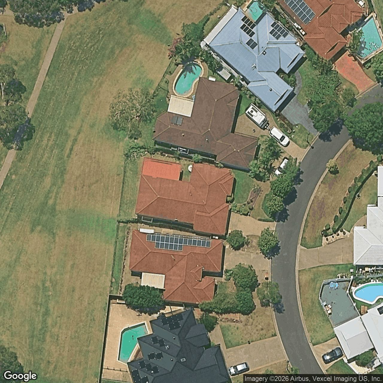 Aerial view of 23 Tipuana Drive, Elanora QLD 4221