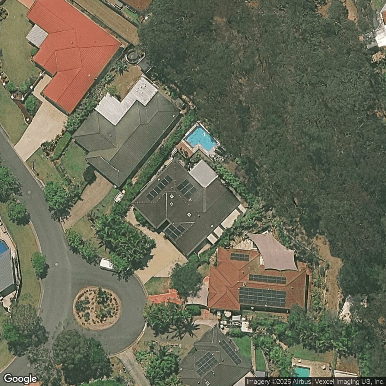 Aerial view of 63 Tipuana Drive, Elanora QLD 4221