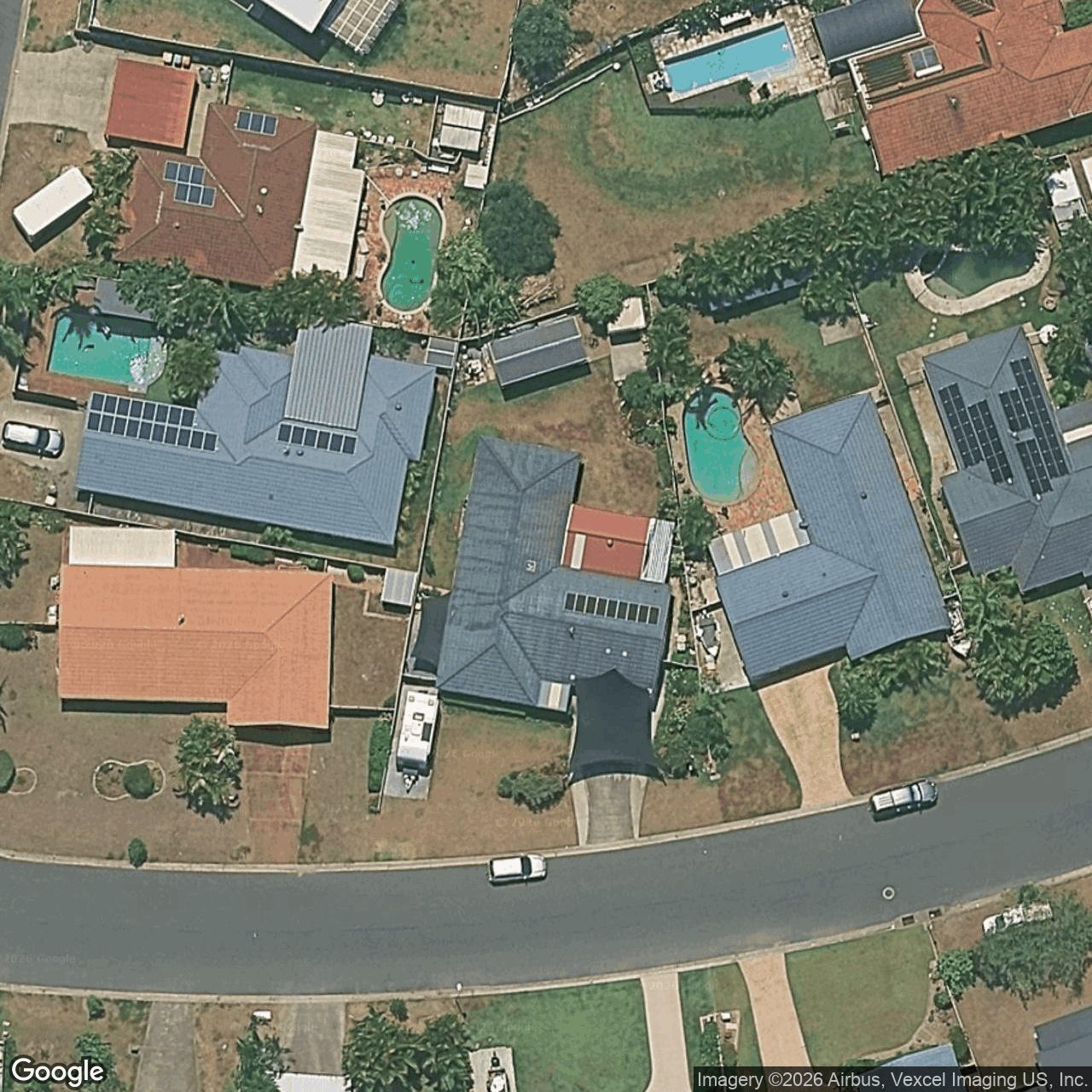 Aerial view of 8 Boab Street, Elanora QLD 4221