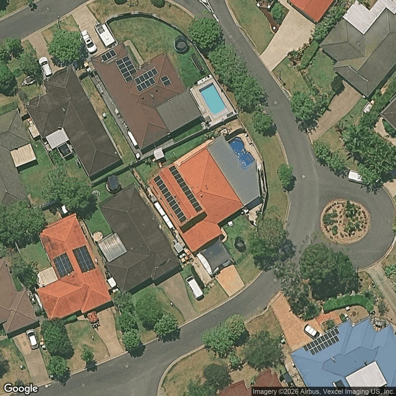 Aerial view of 40 Tipuana Drive, Elanora QLD 4221