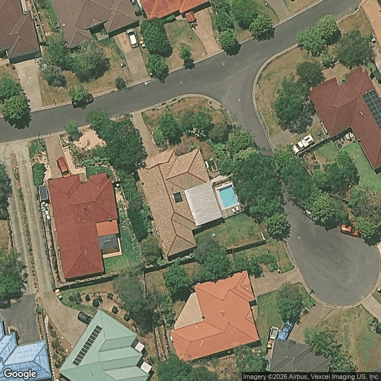 Aerial view of 51 Tipuana Drive, Elanora QLD 4221