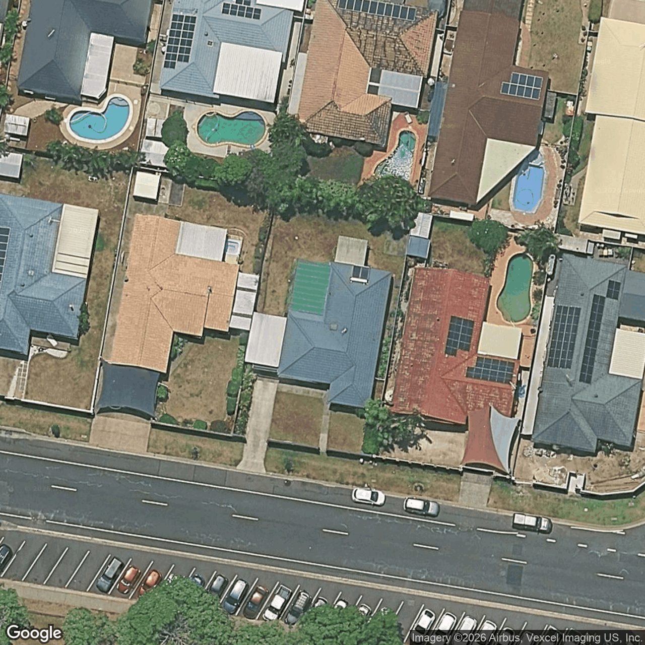 Aerial view of 16 Avocado Street, Elanora QLD 4221