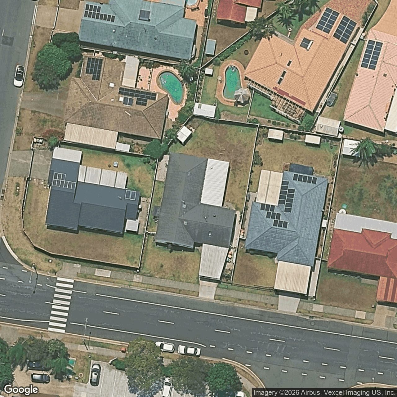 Aerial view of 24 Avocado Street, Elanora QLD 4221