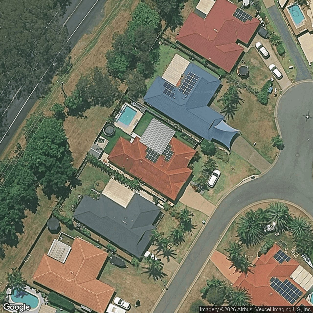 Aerial view of 29 Northlakes Drive, Elanora QLD 4221