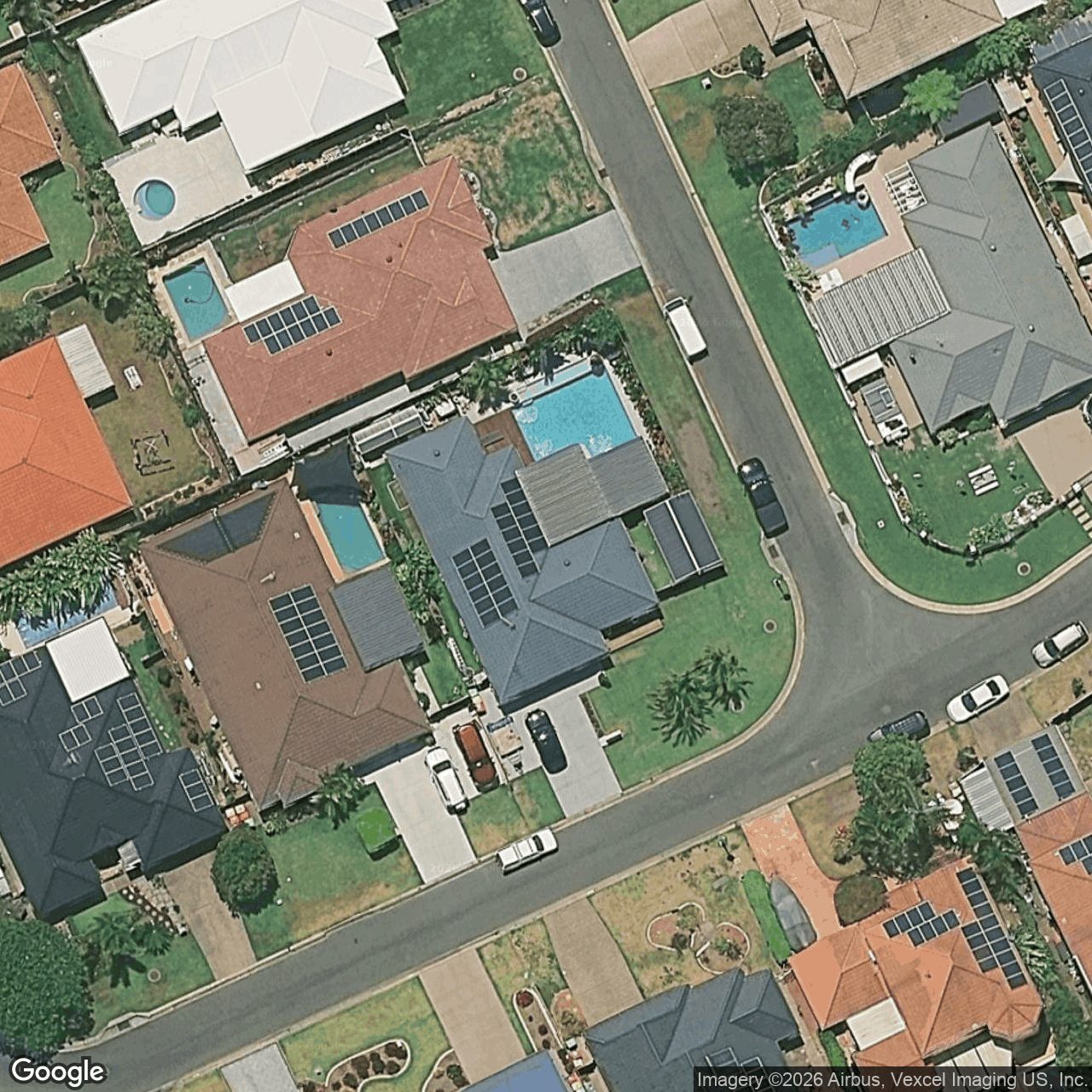 Aerial view of 6 Northlakes Drive, Elanora QLD 4221