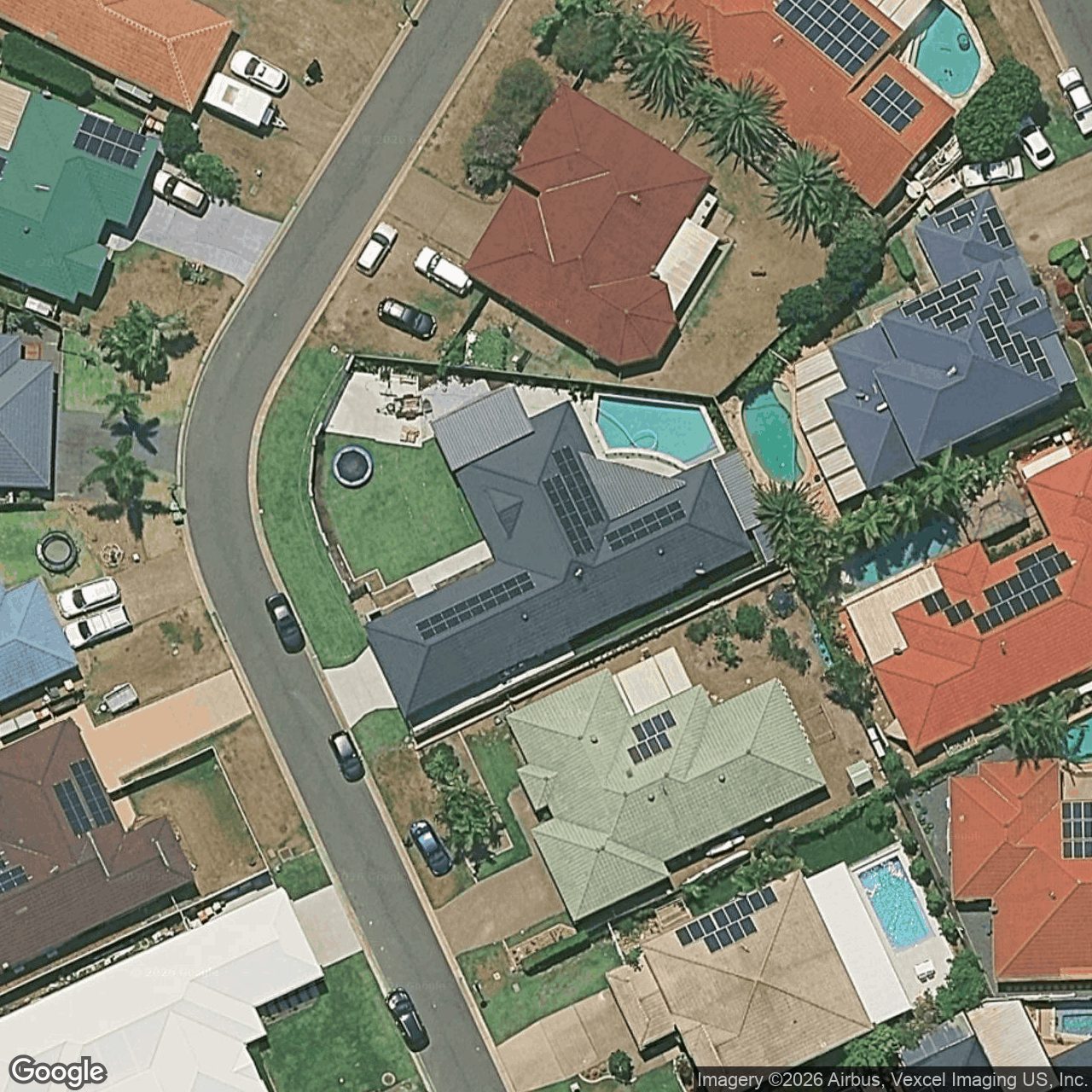 Aerial view of 22 Northlakes Drive, Elanora QLD 4221