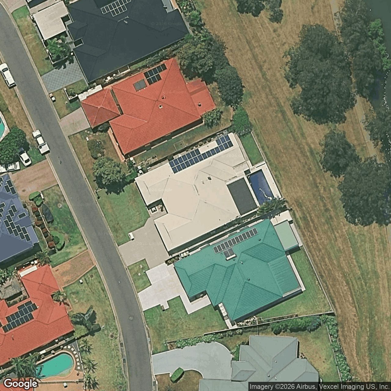 Aerial view of 23 Northlakes Drive, Elanora QLD 4221