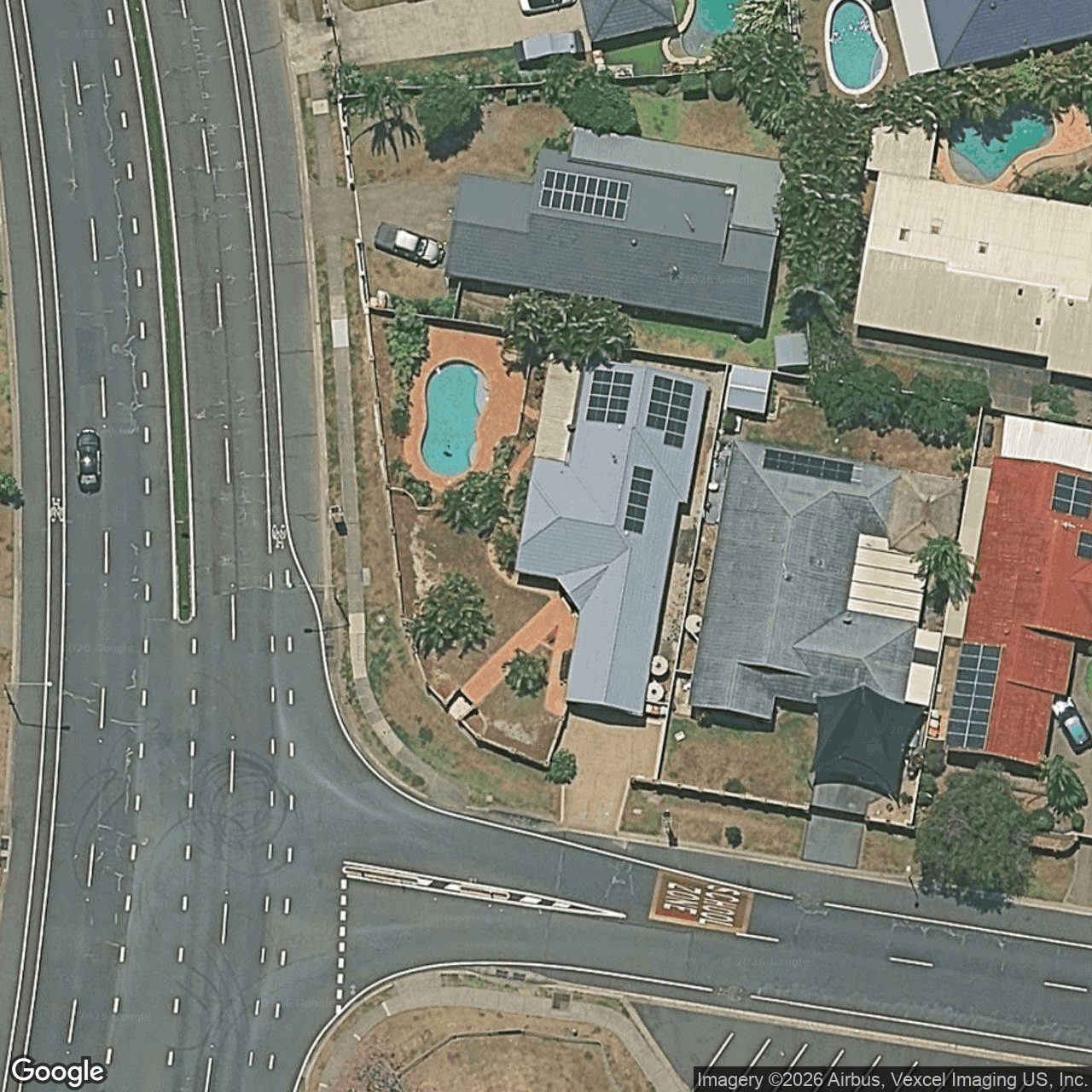 Aerial view of 2 Avocado Street, Elanora QLD 4221