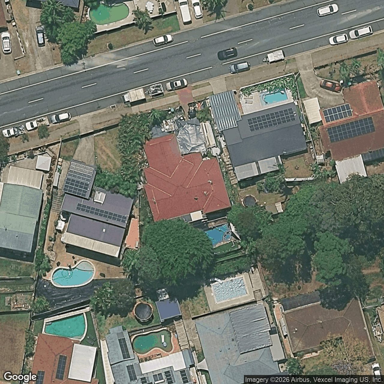 Aerial view of 69 Avocado Street, Elanora QLD 4221