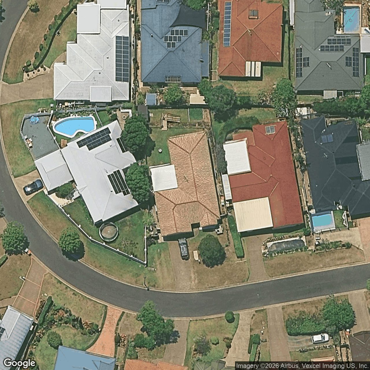 Aerial view of 24 Tipuana Drive, Elanora QLD 4221