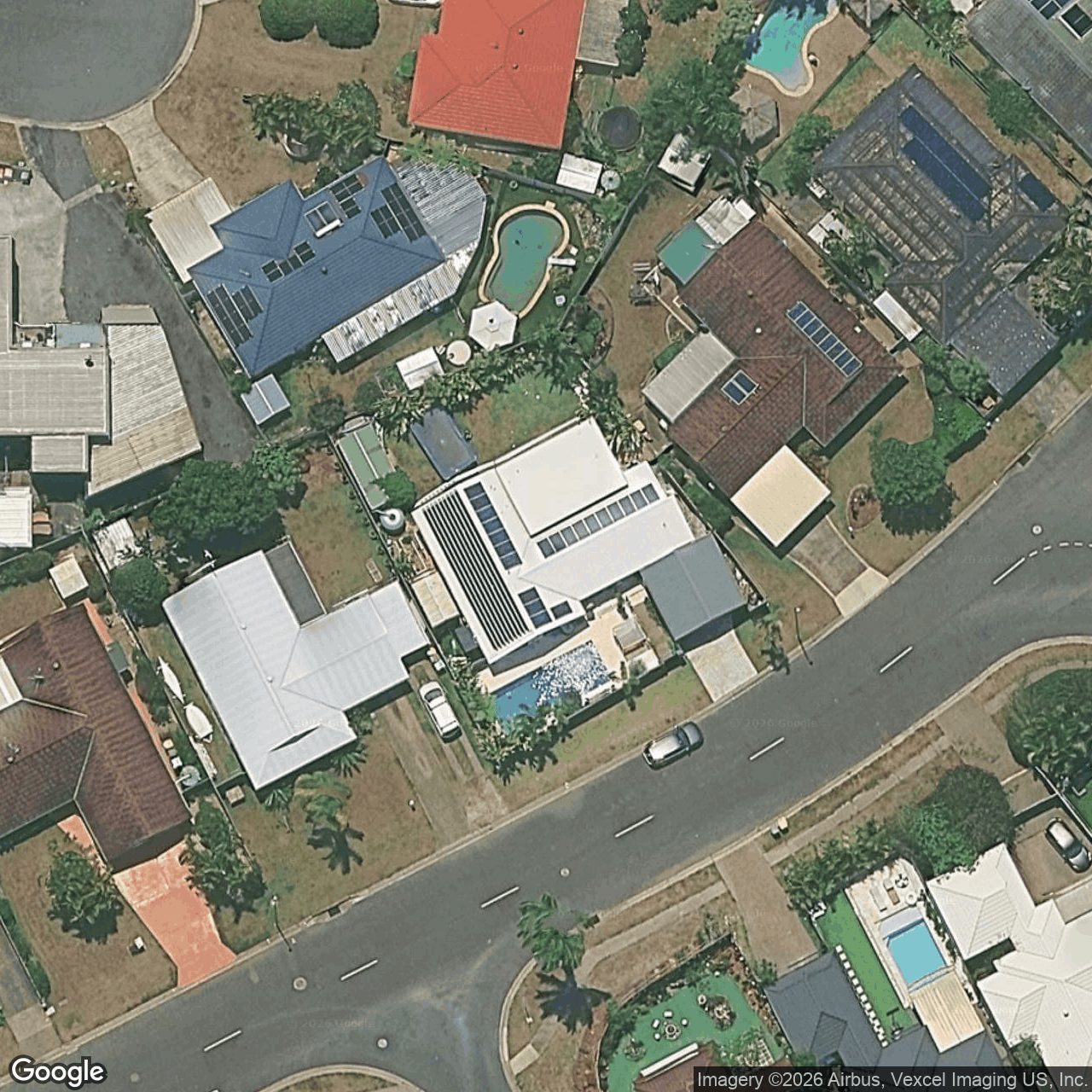 Aerial view of 90 Saffron Street, Elanora QLD 4221
