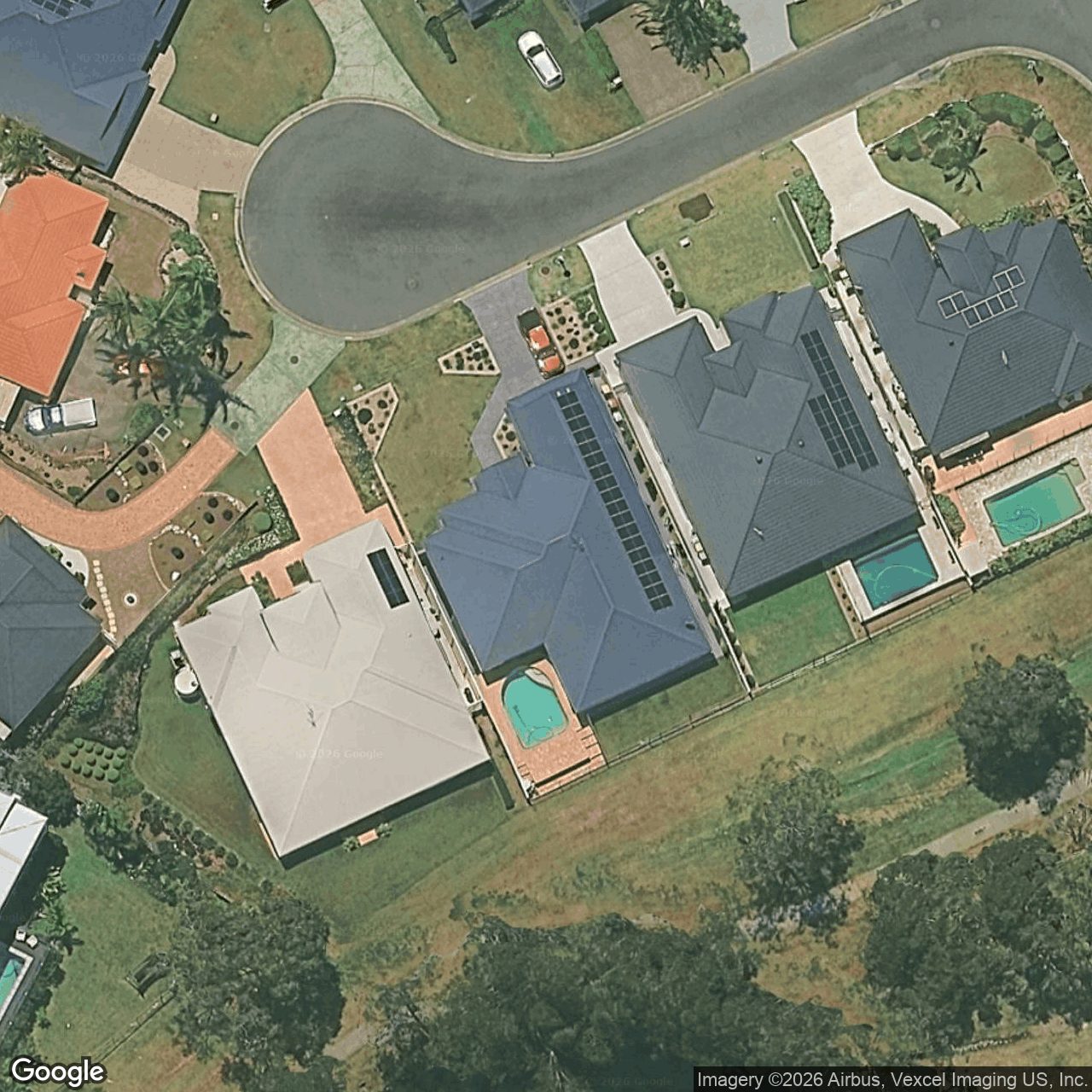 Aerial view of 6 Pultenea Court, Elanora QLD 4221